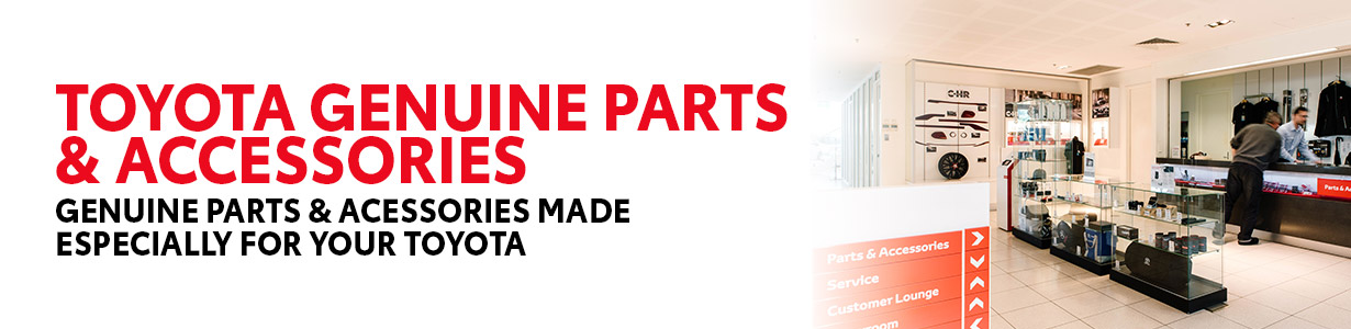 Genuine Toyota Parts & Accessories